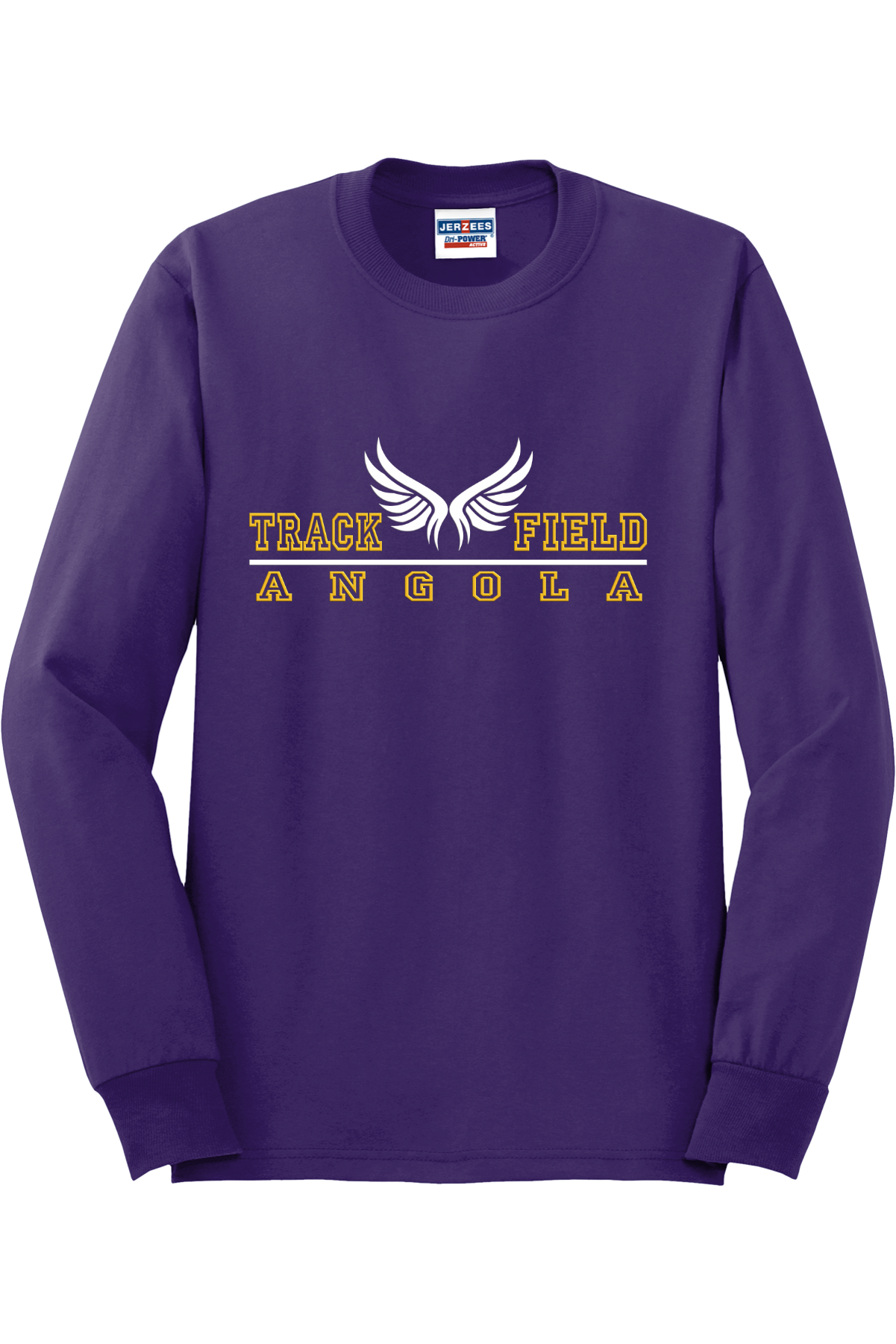 Angola Hornets Track and Field Long Sleeve T-Shirt 29LS11
