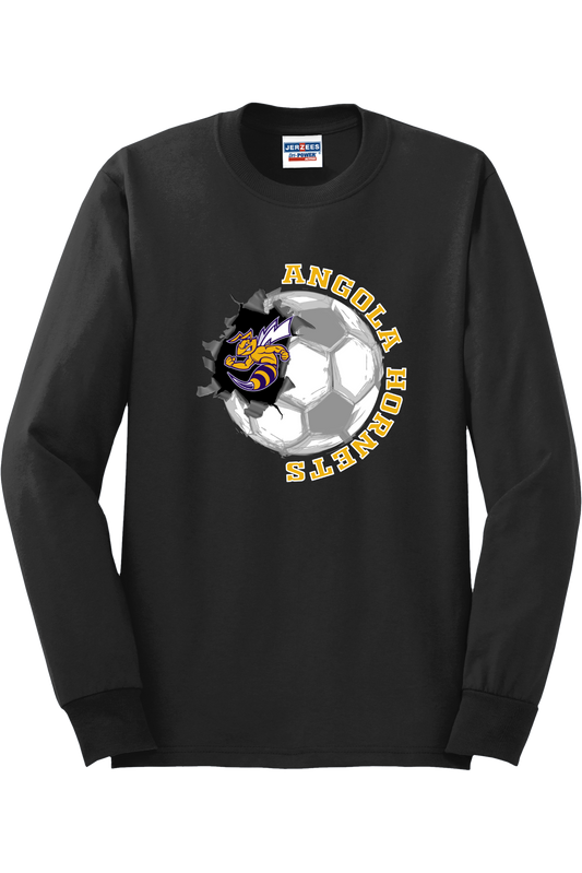 Angola Hornets Soccer Long Sleeve T-Shirt 29LS14