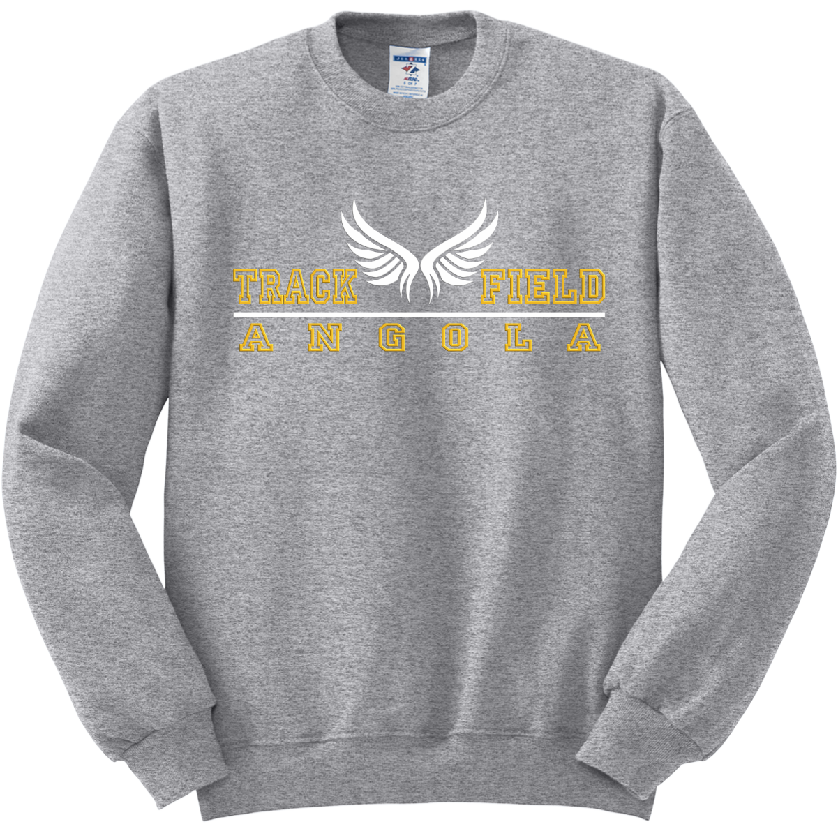 Angola Hornets Track and Field Crewneck Sweatshirt 562M11