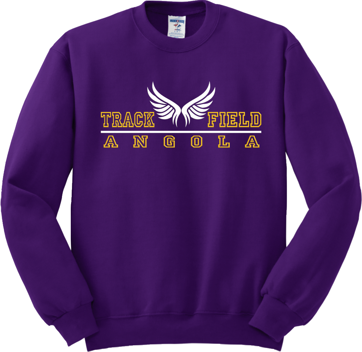 Angola Hornets Track and Field Crewneck Sweatshirt 562M11