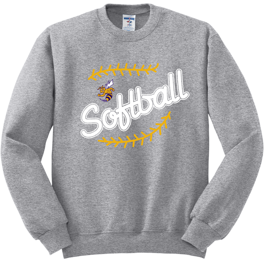 Angola Hornets Softball Crewneck Sweatshirt 562M12