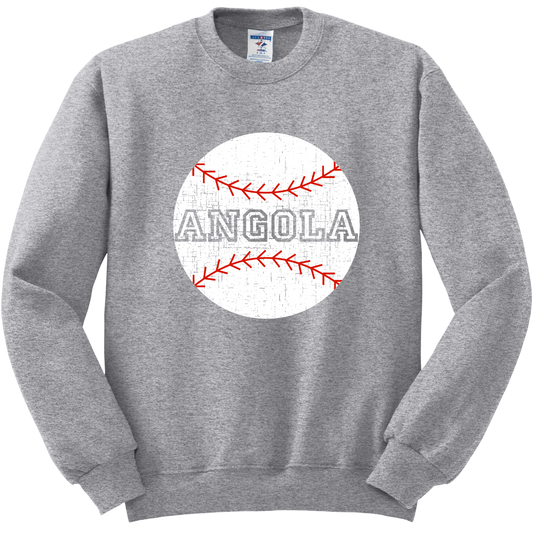 Angola Hornets Baseball Crewneck Sweatshirt 562M13