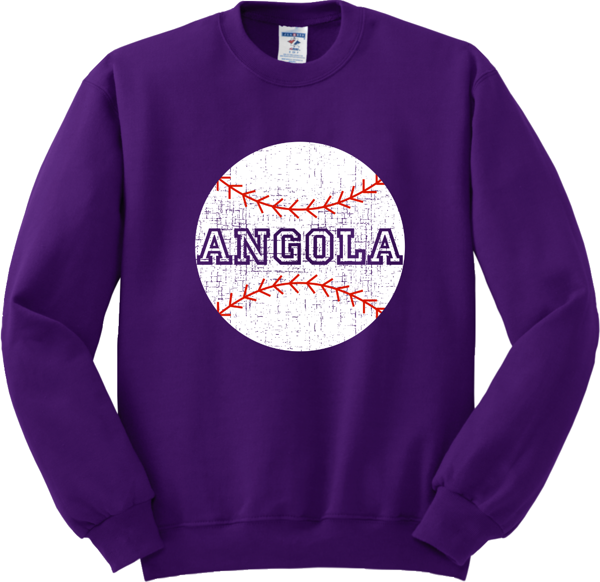 Angola Hornets Baseball Crewneck Sweatshirt 562M13