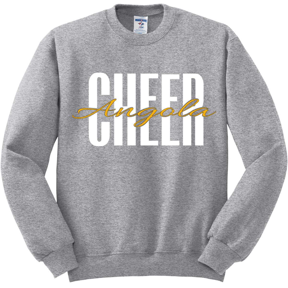 Angola Hornets Cheer Crewneck Sweatshirt 562M17