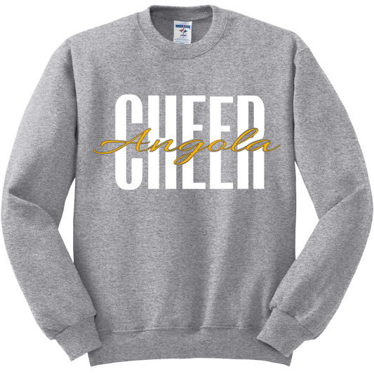 Angola Hornets Cheer Crewneck Sweatshirt 562M17