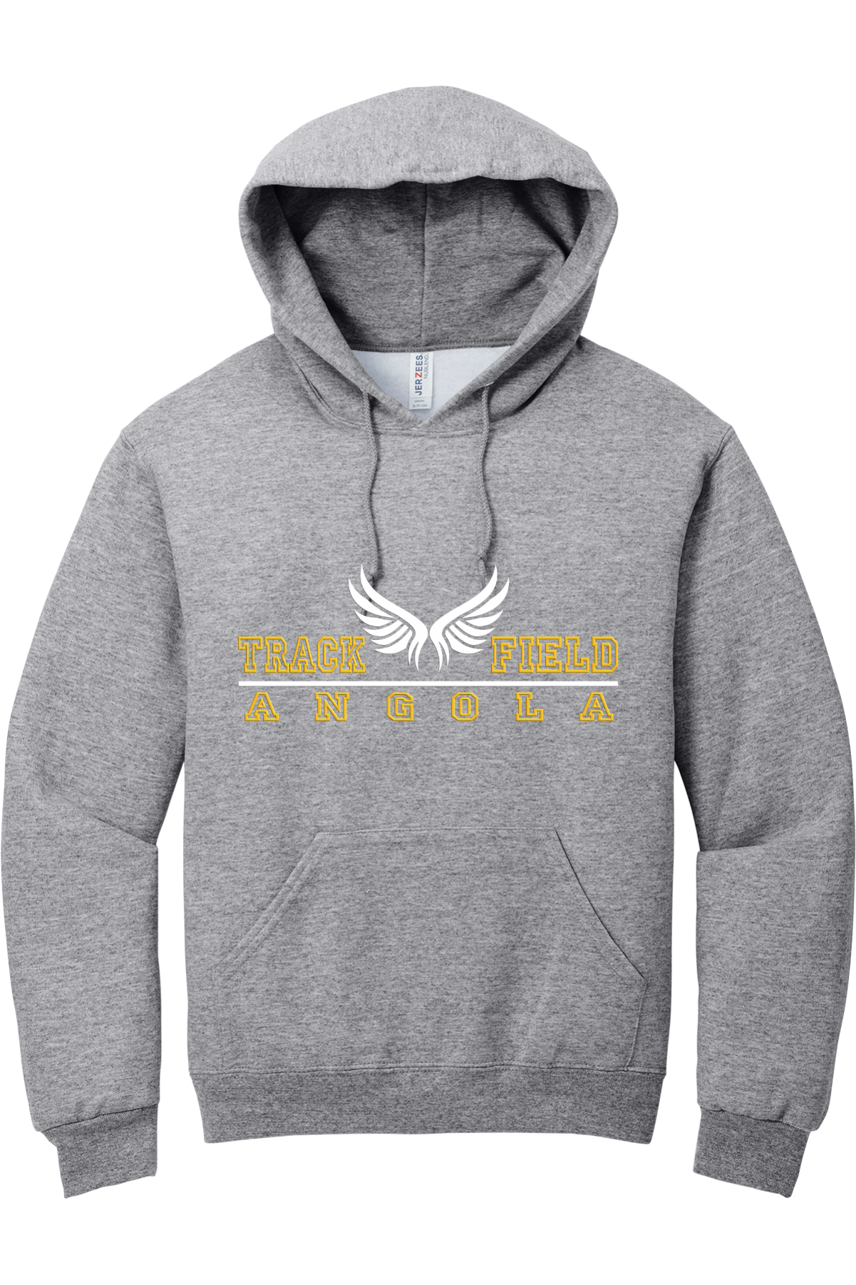 Angola Hornets Track and Field Hooded Sweatshirt 996M11
