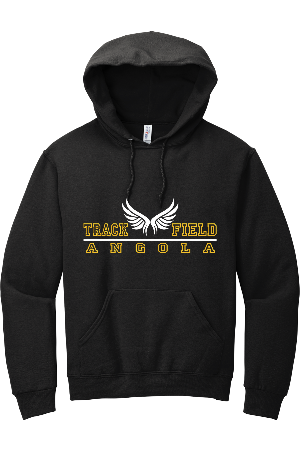 Angola Hornets Track and Field Hooded Sweatshirt 996M11