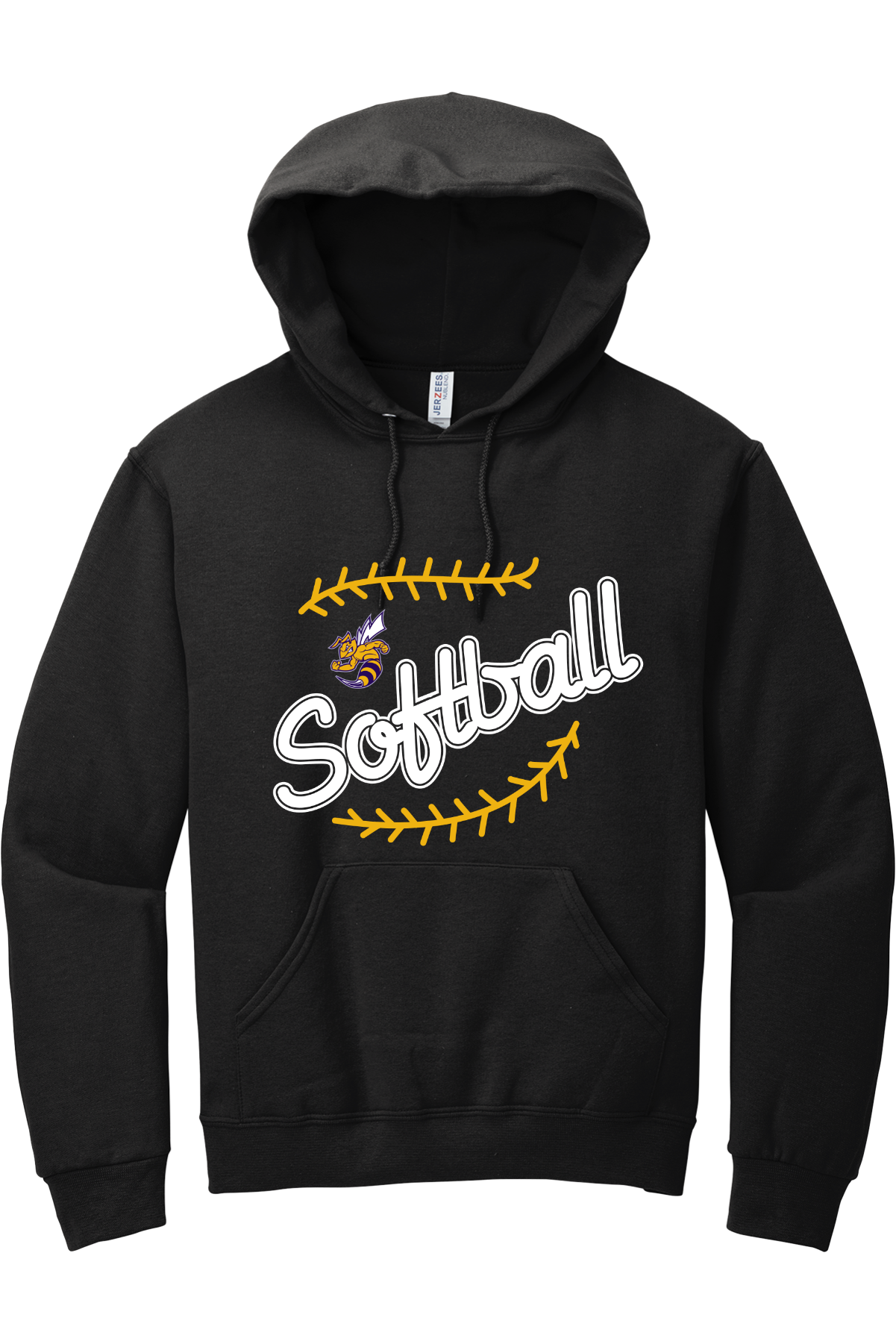 Angola Hornets Softball Hooded Sweatshirt 996M12