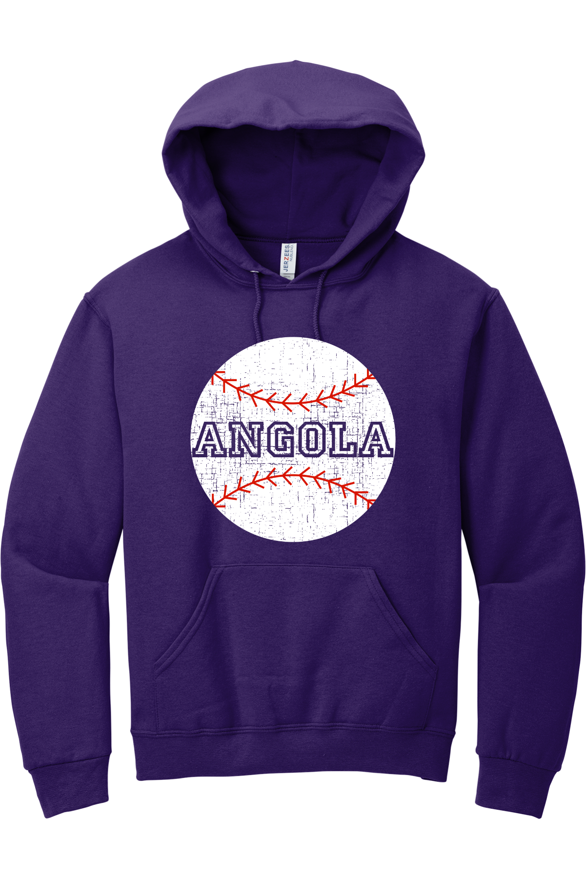 Angola Hornets Baseball Hooded Sweatshirt 996M13