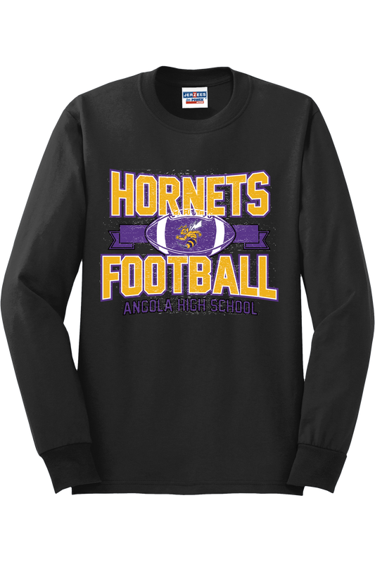 Angola Hornets Football Long Sleeve T-Shirt 29LS5