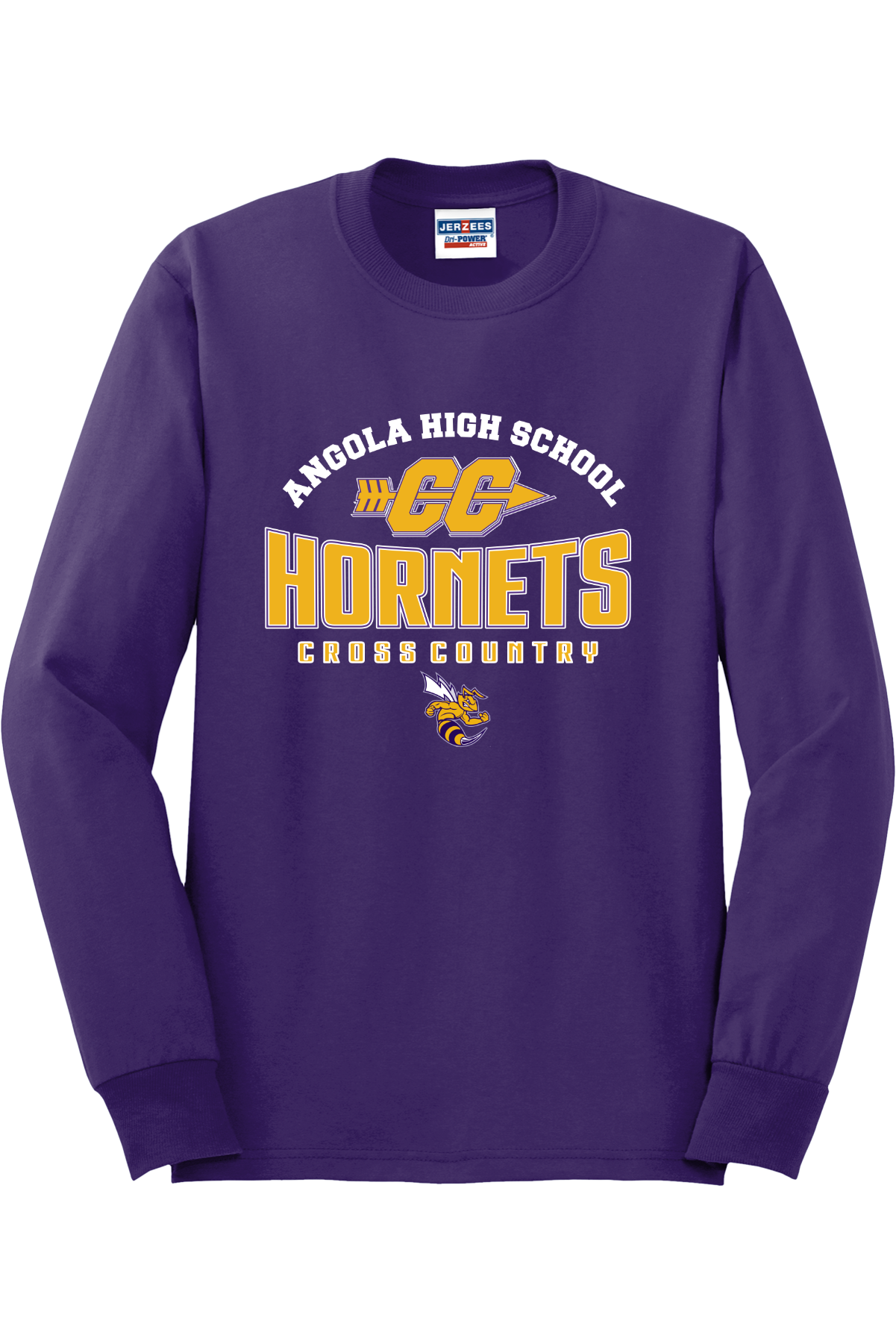Angola Hornets Cross Country Long Sleeve T-Shirt 29LS7