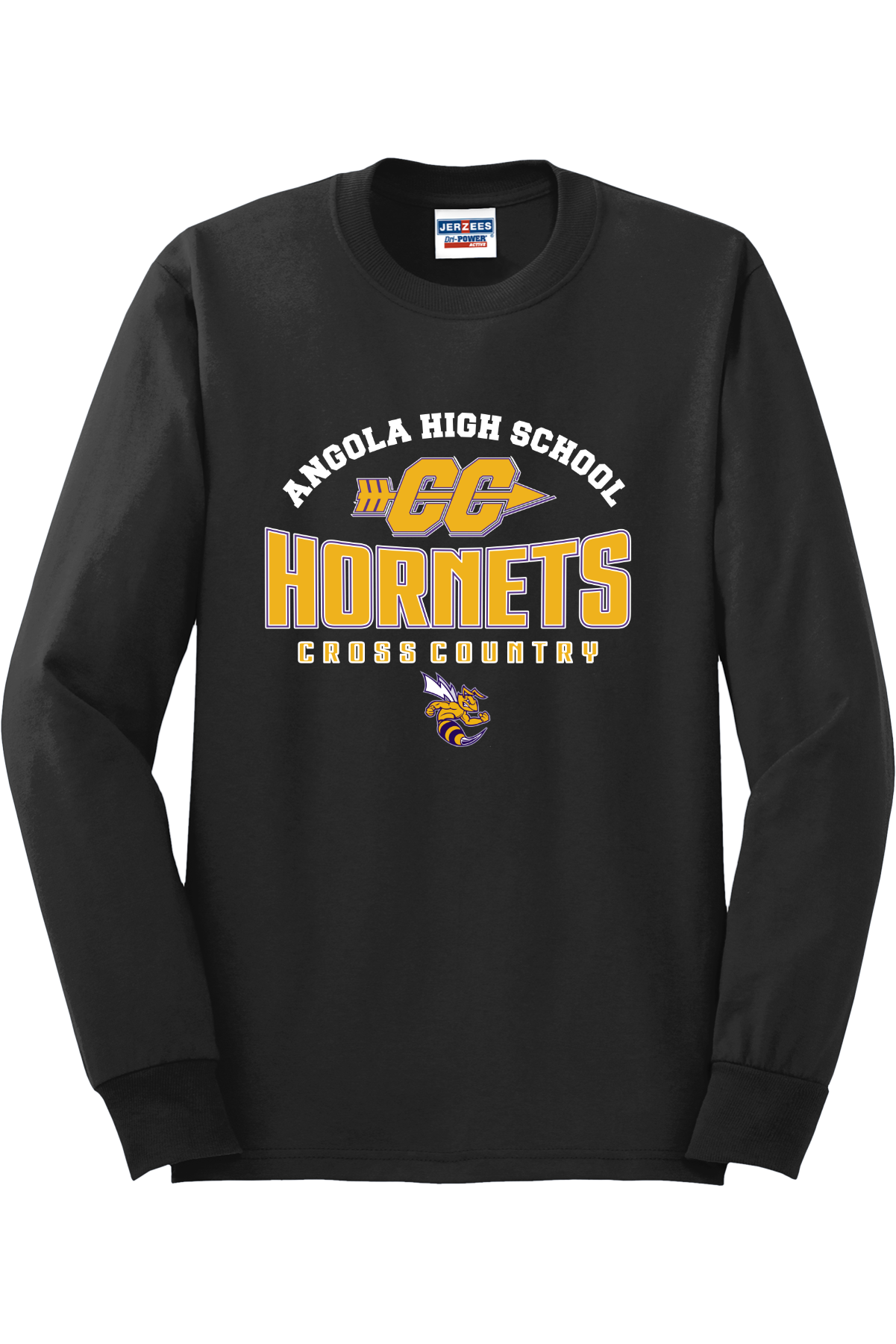 Angola Hornets Cross Country Long Sleeve T-Shirt 29LS7