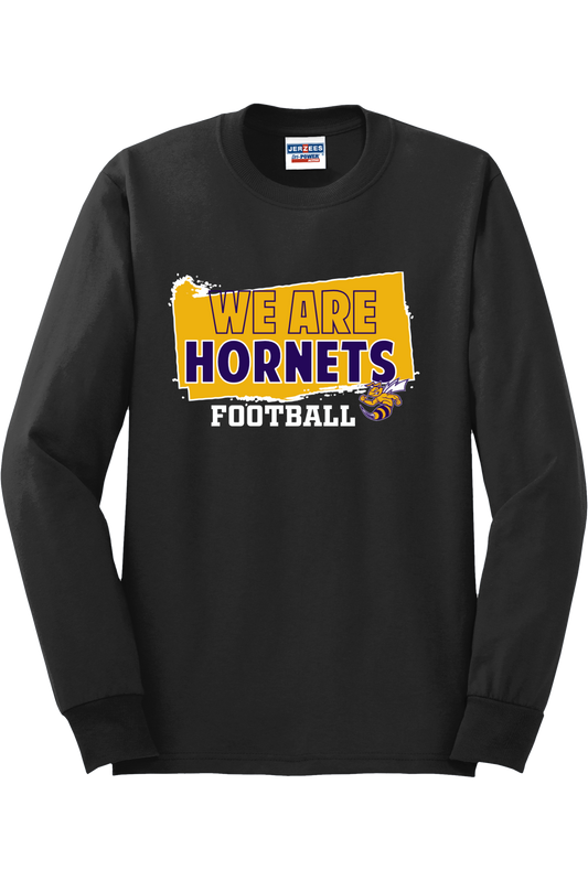 Angola Hornets Football Long Sleeve T-Shirt 29LS8