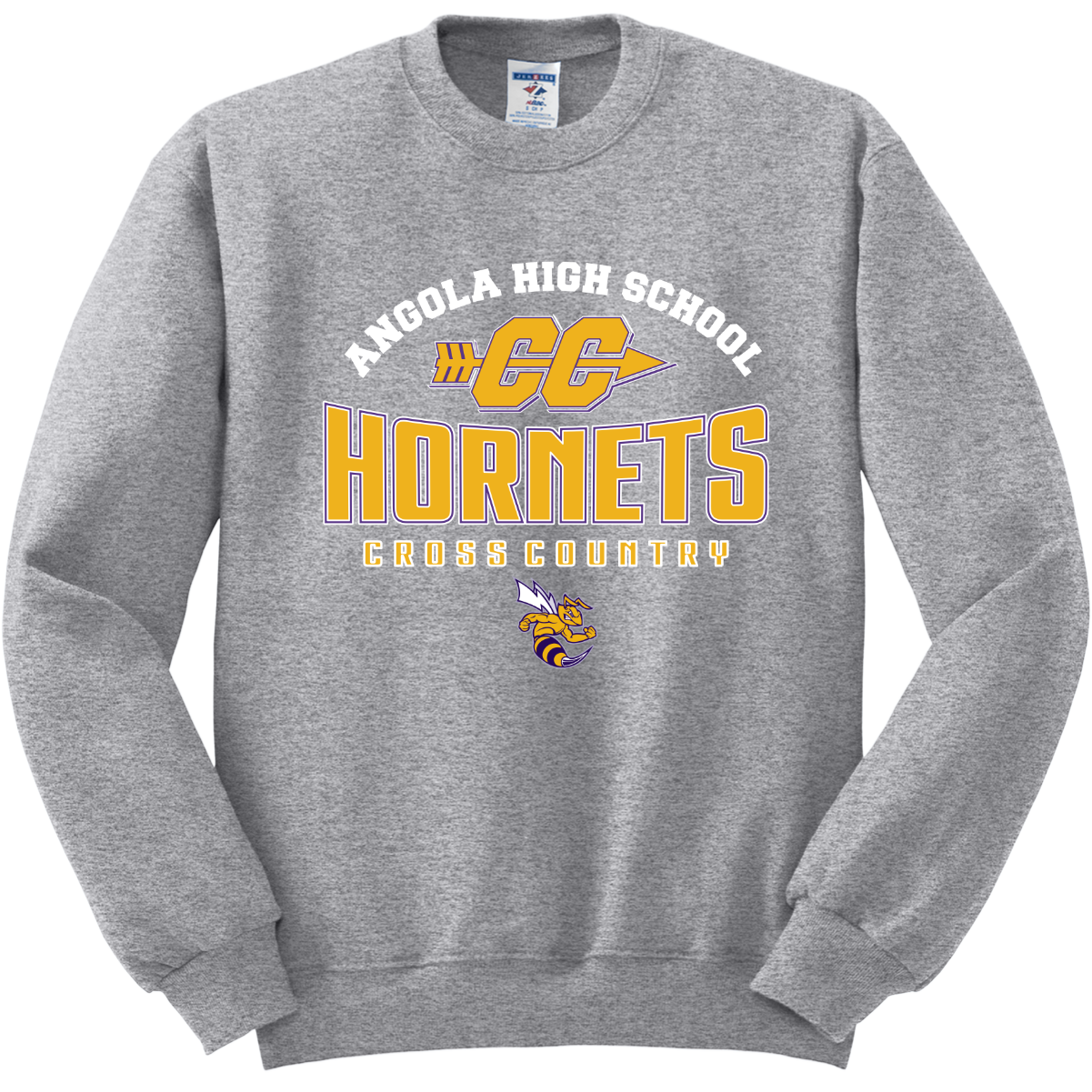 Angola Hornets Cross Country Crewneck Sweatshirt 562M7