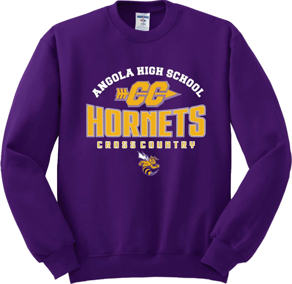 Angola Hornets Cross Country Crewneck Sweatshirt 562M7