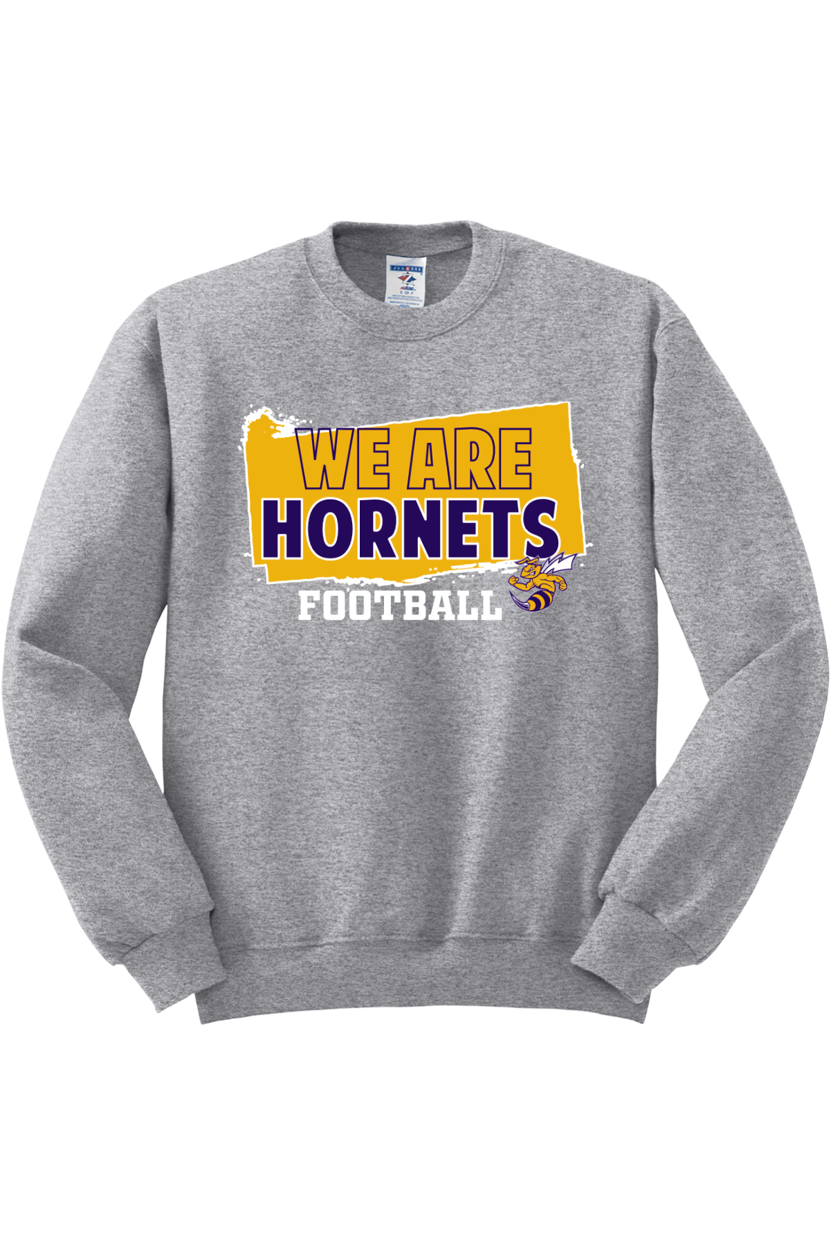 Angola Hornets Football Crewneck Sweatshirt 562M8