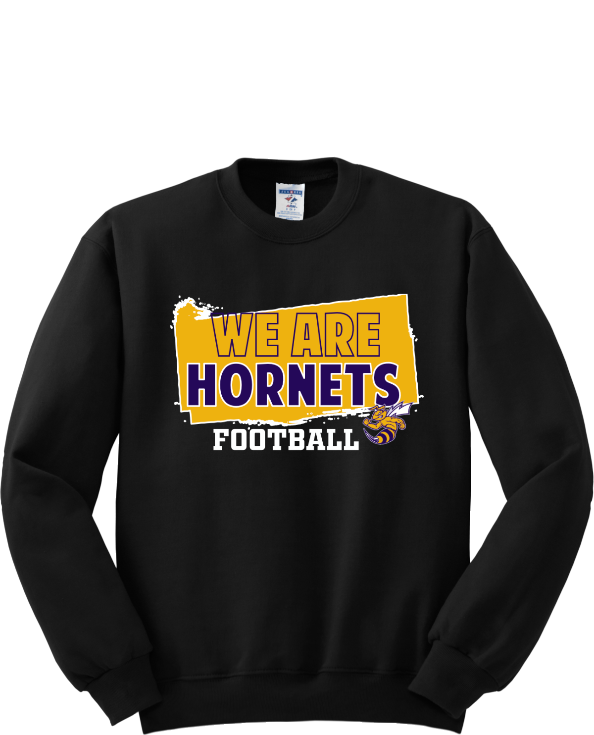 Angola Hornets Football Crewneck Sweatshirt 562M8