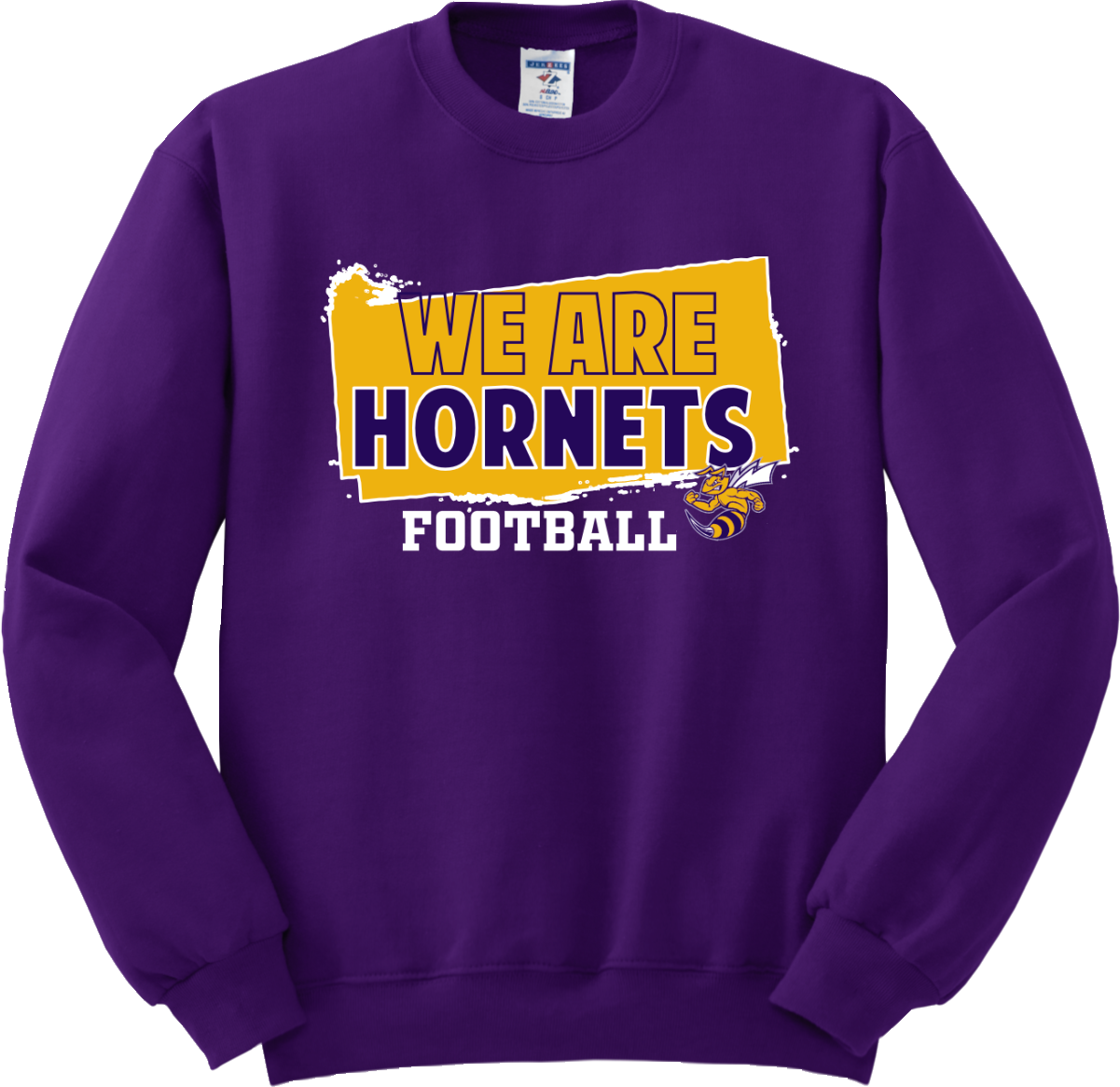 Angola Hornets Football Crewneck Sweatshirt 562M8