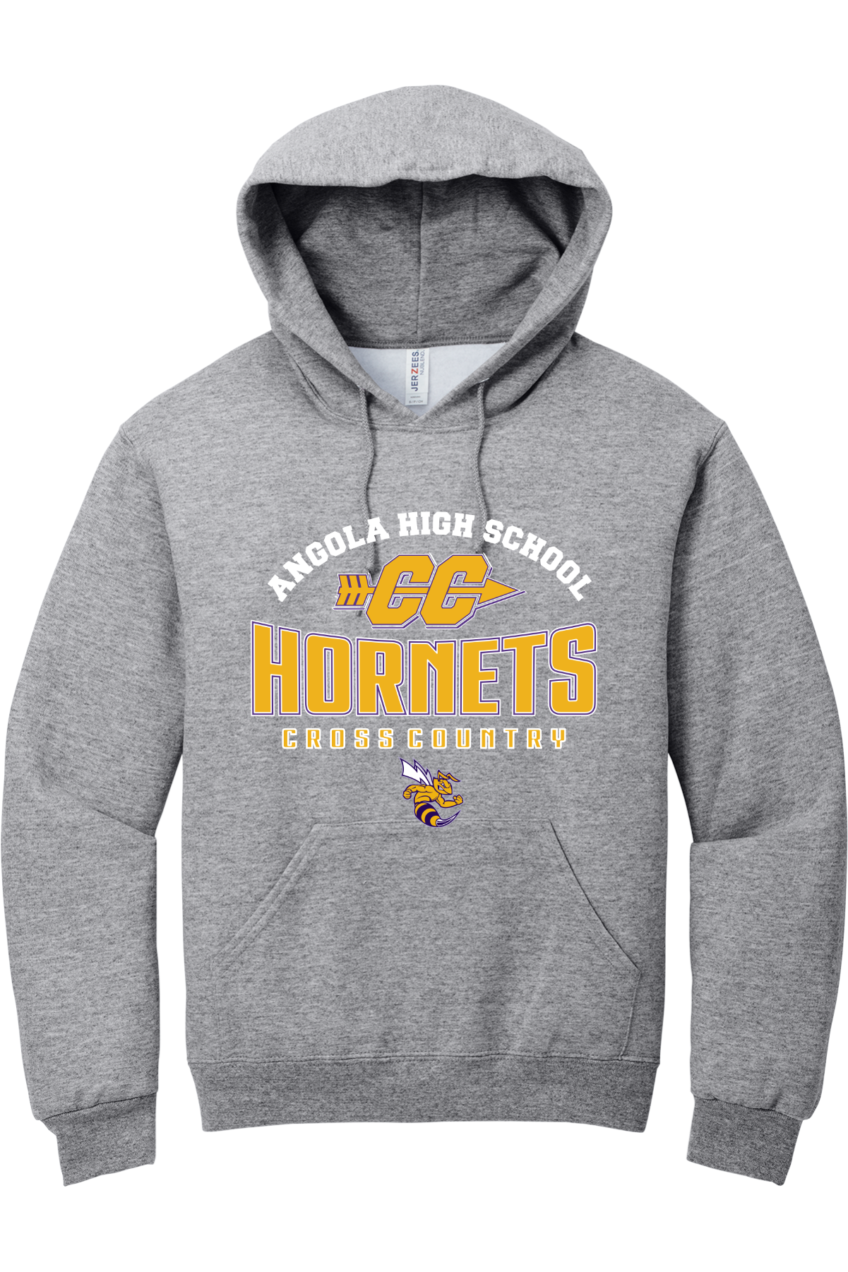 Angola Hornets Cross Country Hooded Sweatshirt 996M7