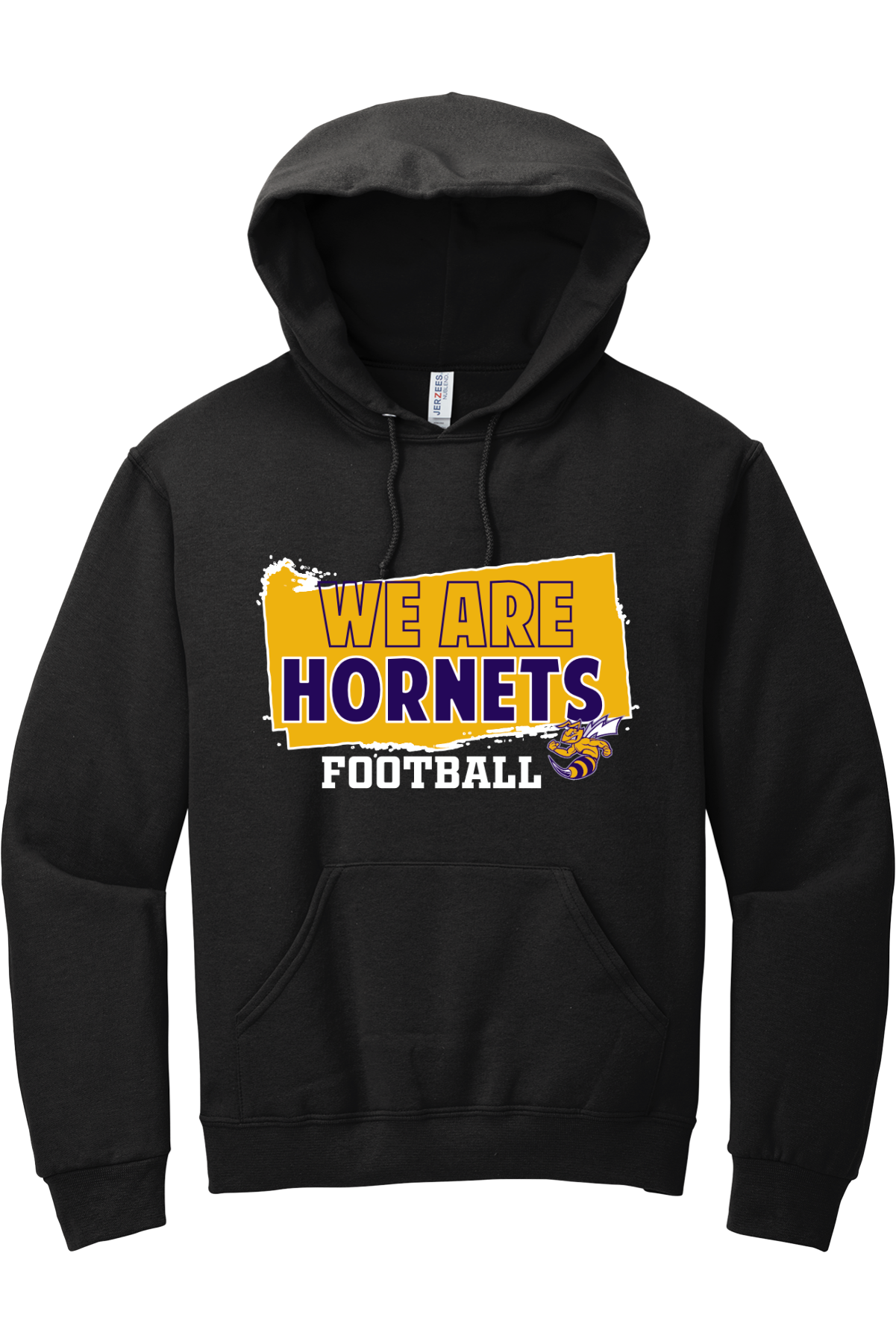 Angola Hornets Football Hooded Sweatshirt 996M8