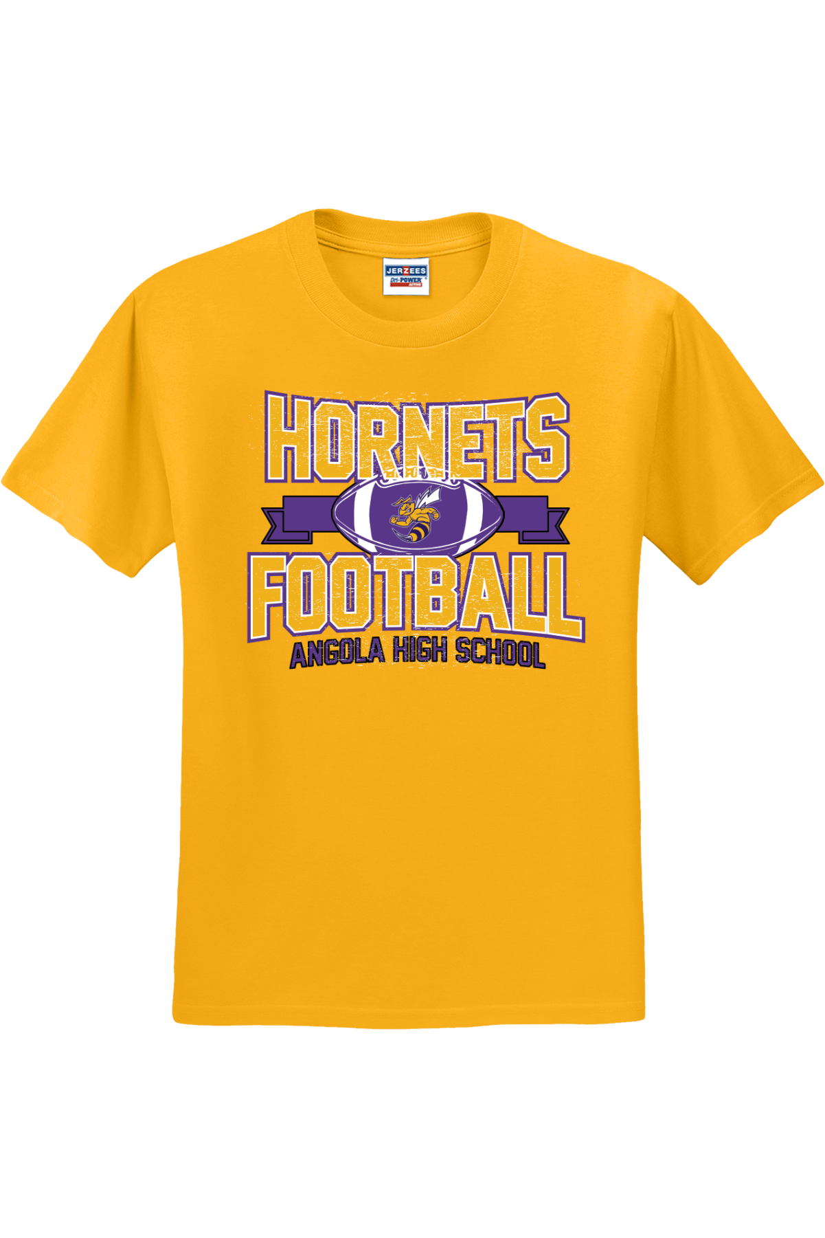 Angola Hornets Football T Shirt 29M5