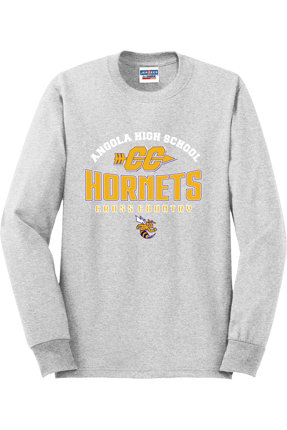 Angola Hornets Cross Country Long Sleeve T-Shirt 29LS7
