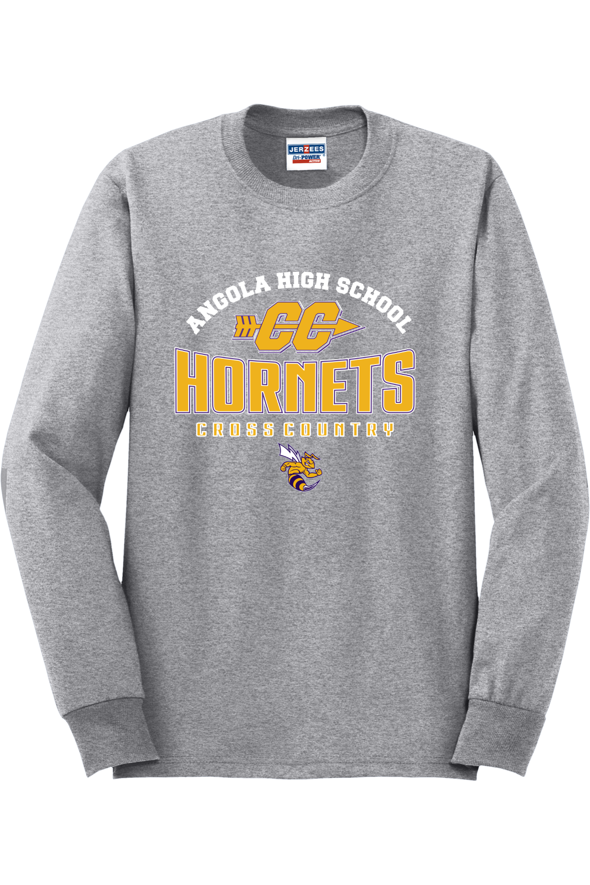 Angola Hornets Cross Country Long Sleeve T-Shirt 29LS7