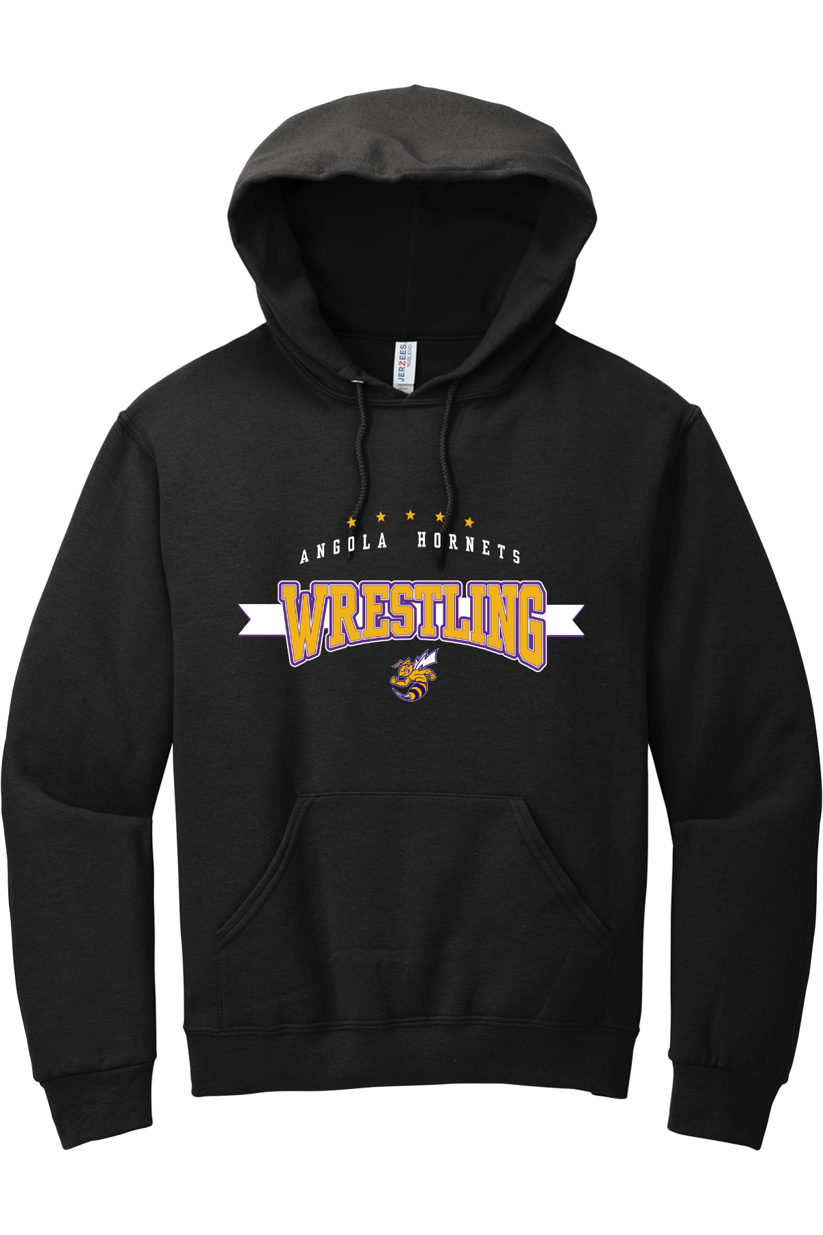 Angola Hornets Wrestling Hooded Sweatshirt 996M10