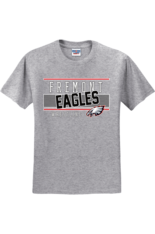 Fremont Eagles Wrestling T Shirt 29M26