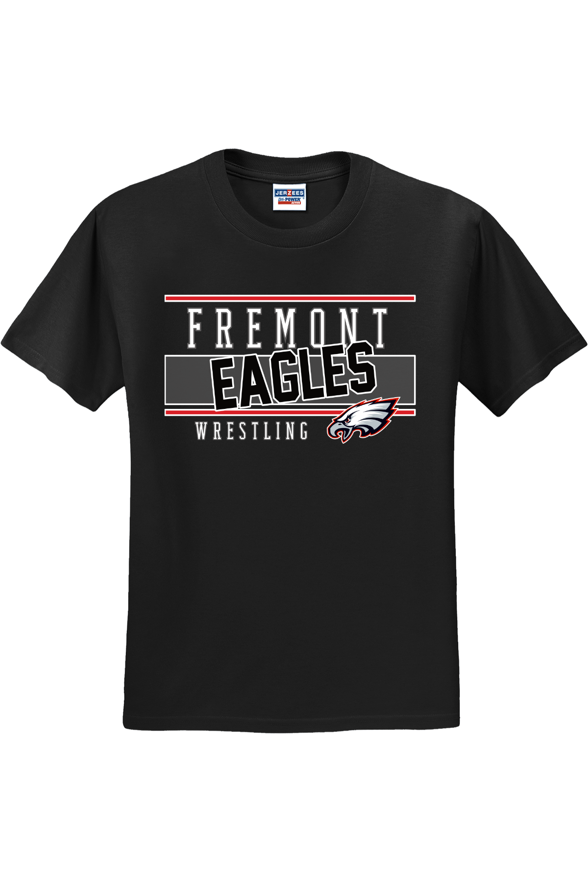 Fremont Eagles Wrestling T Shirt 29M26