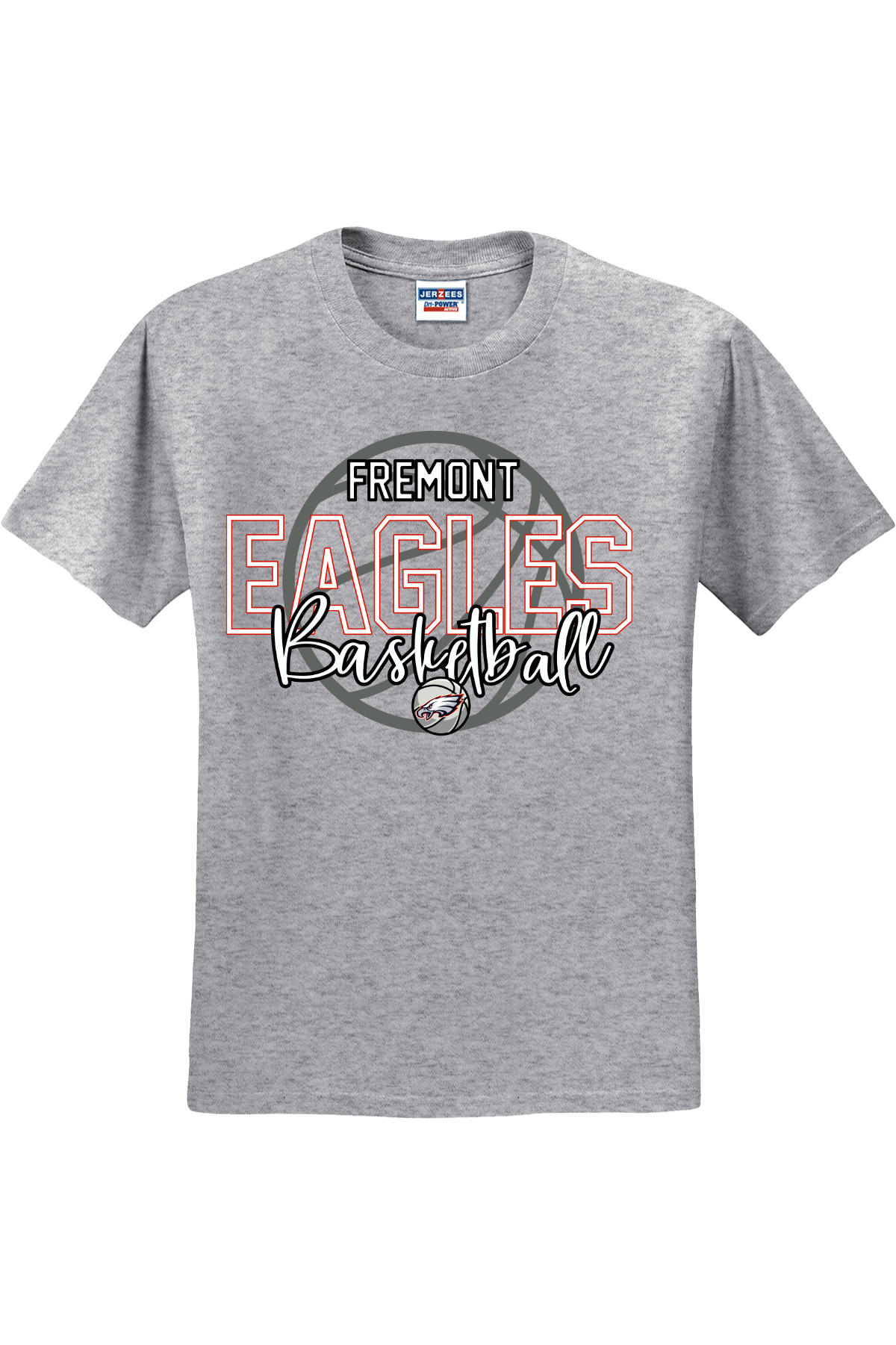 Fremont Eagles Basketball T Shirt 29M27