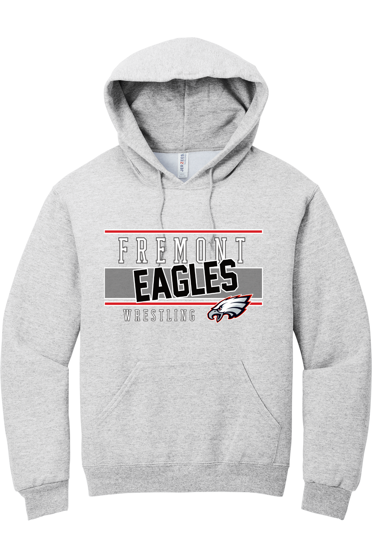 Fremont Eagles Wrestling Hooded Sweatshirt 996M26