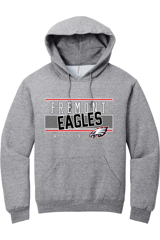 Fremont Eagles Wrestling Hooded Sweatshirt 996M26