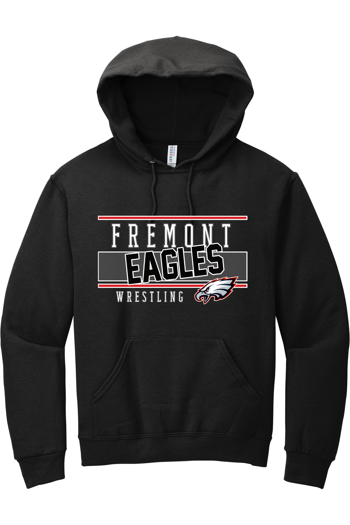 Fremont Eagles Wrestling Hooded Sweatshirt 996M26