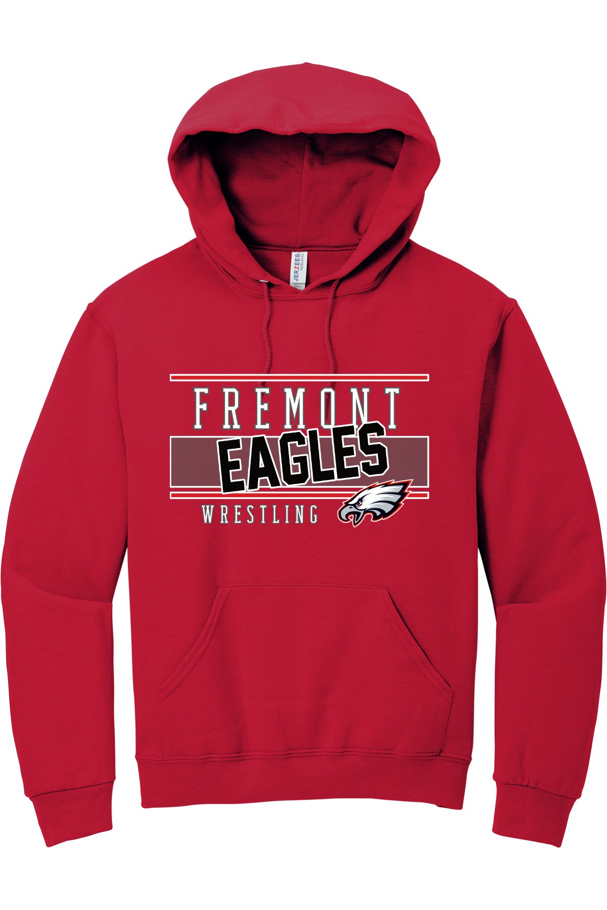 Fremont Eagles Wrestling Hooded Sweatshirt 996M26