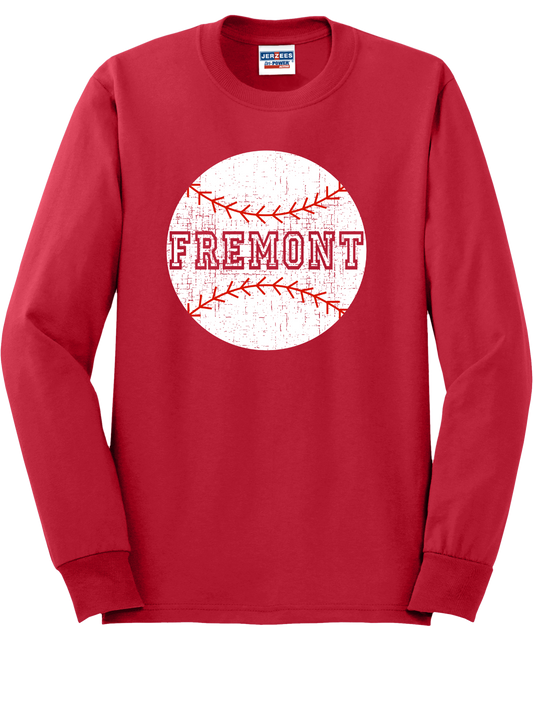 Fremont Eagles Baseball Long Sleeve T-Shirt 29LS31
