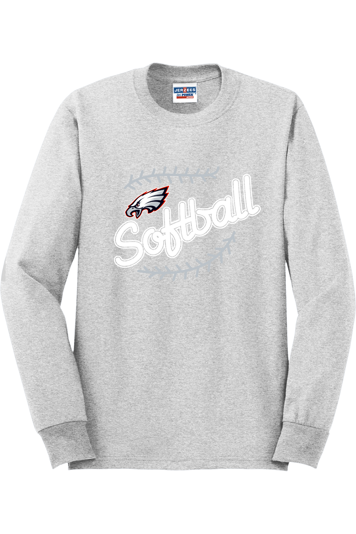 Fremont Eagles Softball Long Sleeve T-Shirt 29LS32