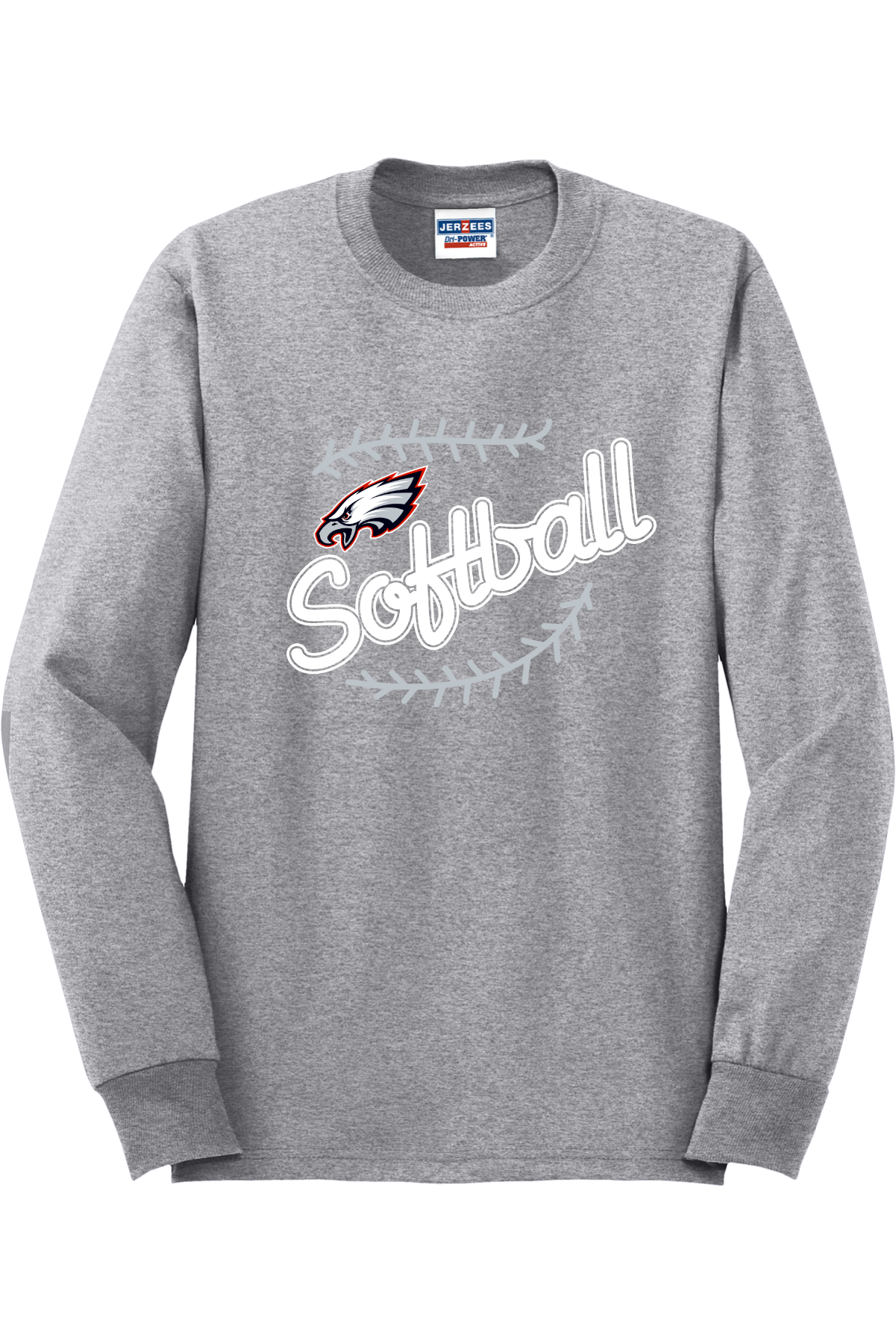 Fremont Eagles Softball Long Sleeve T-Shirt 29LS32