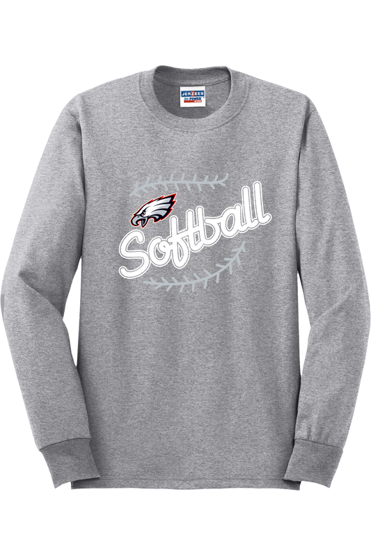 Fremont Eagles Softball Long Sleeve T-Shirt 29LS32