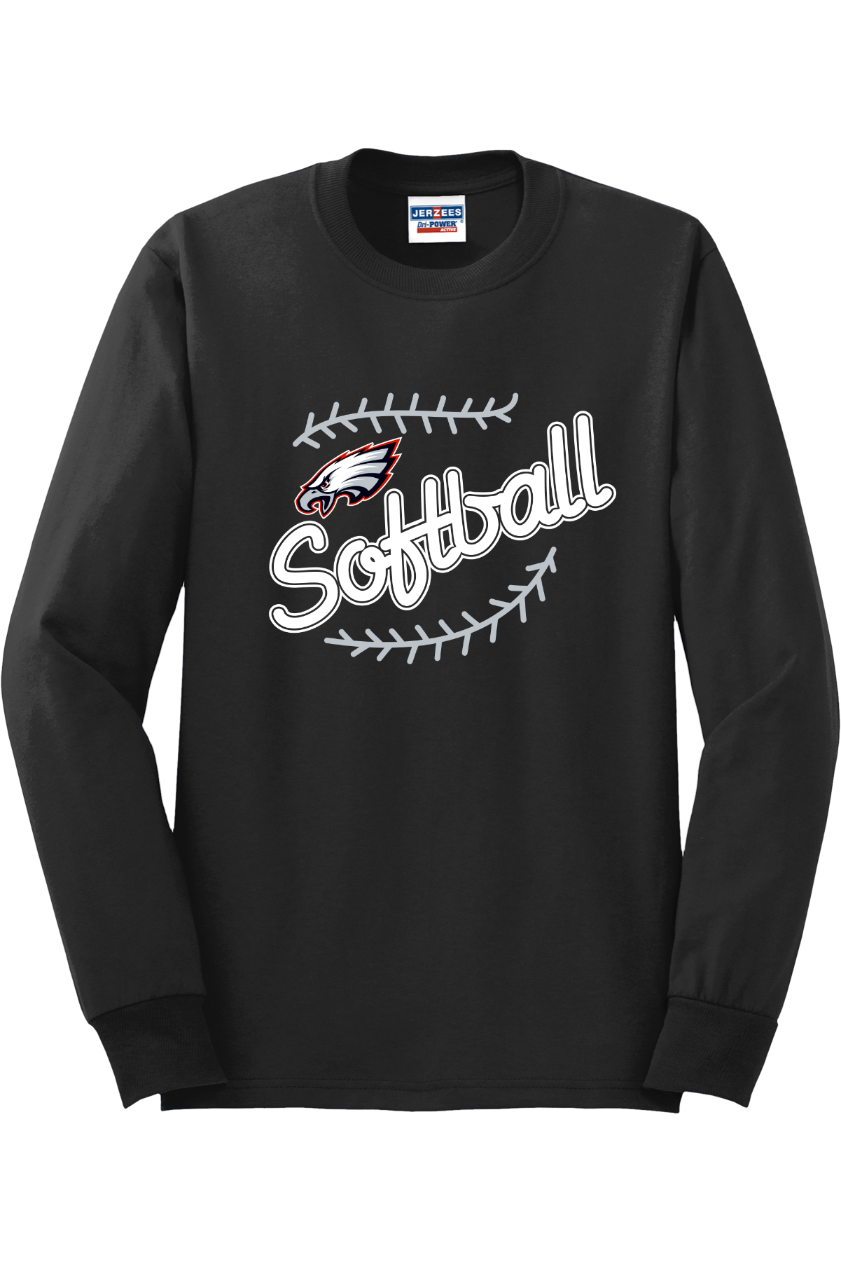 Fremont Eagles Softball Long Sleeve T-Shirt 29LS32