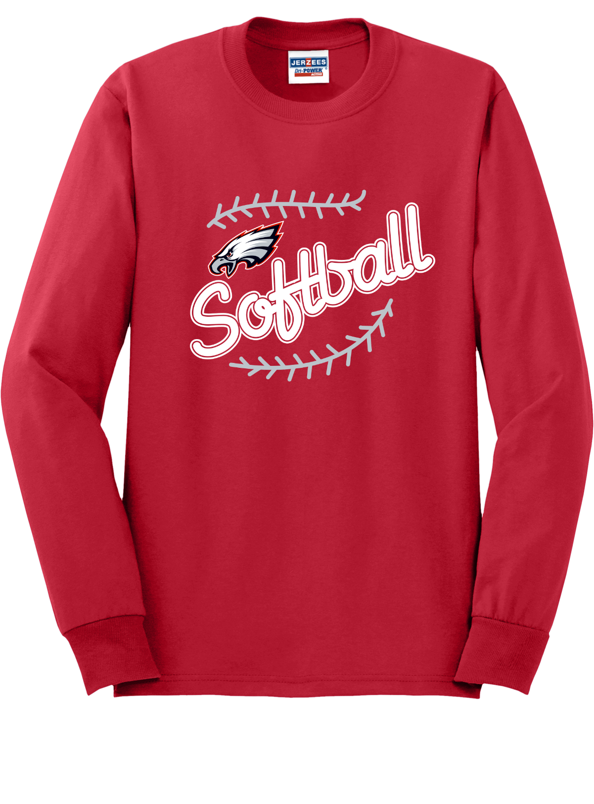 Fremont Eagles Softball Long Sleeve T-Shirt 29LS32
