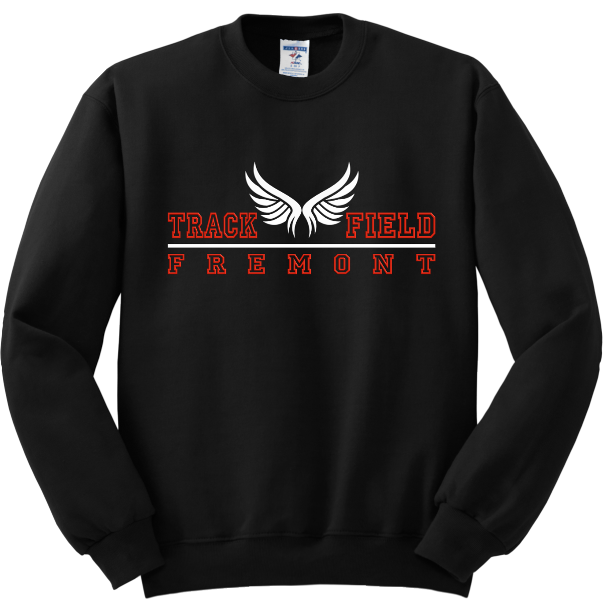 Fremont Eagles Track Crewneck Sweatshirt 562M28