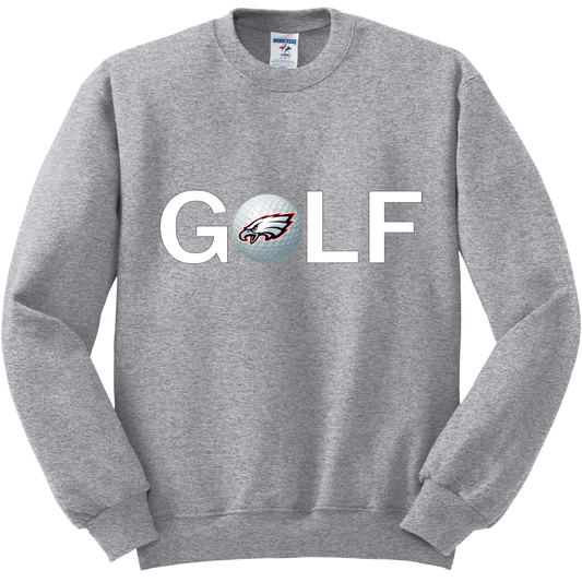 Fremont Eagles Golf Crewneck Sweatshirt 562M30