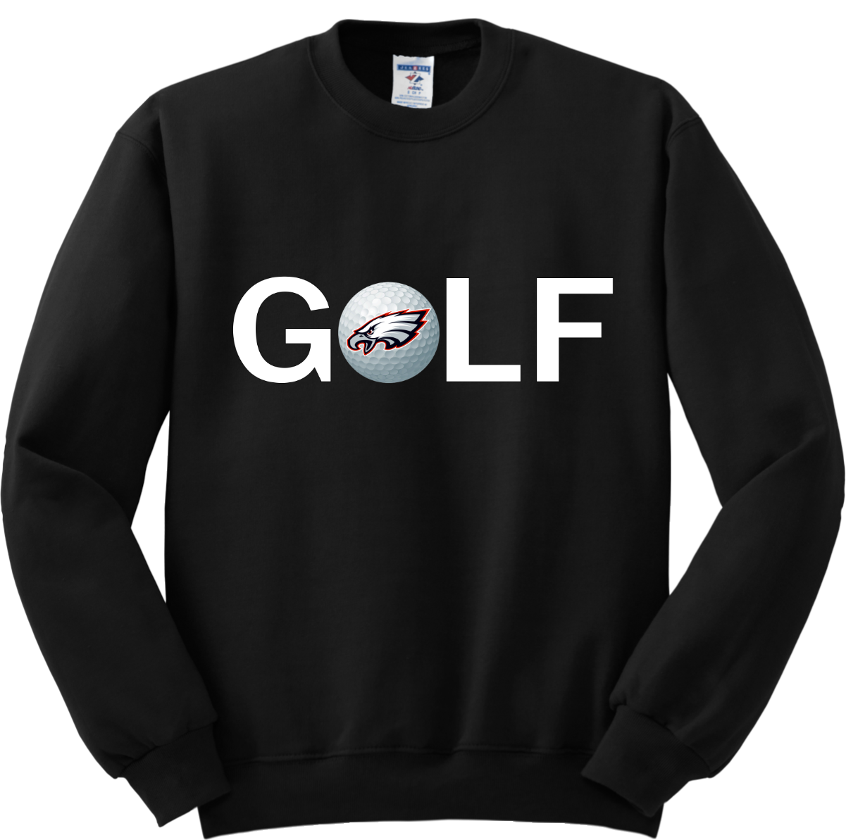 Fremont Eagles Golf Crewneck Sweatshirt 562M30