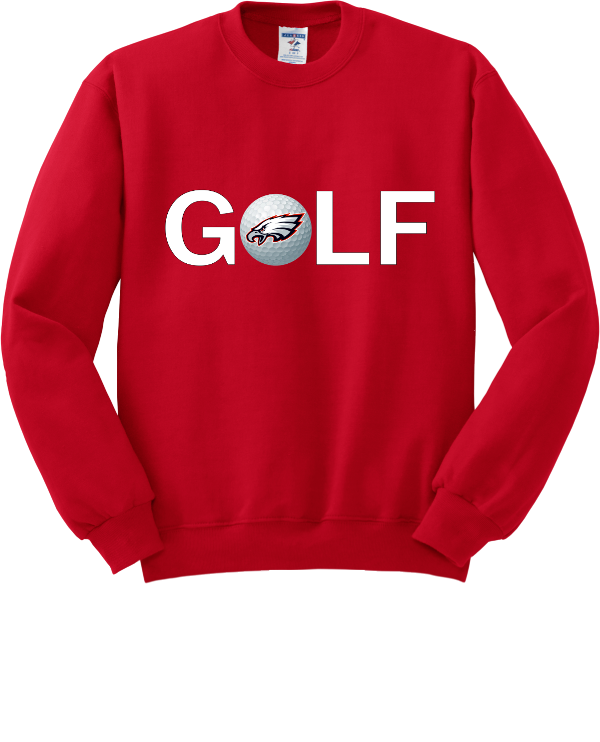 Fremont Eagles Golf Crewneck Sweatshirt 562M30