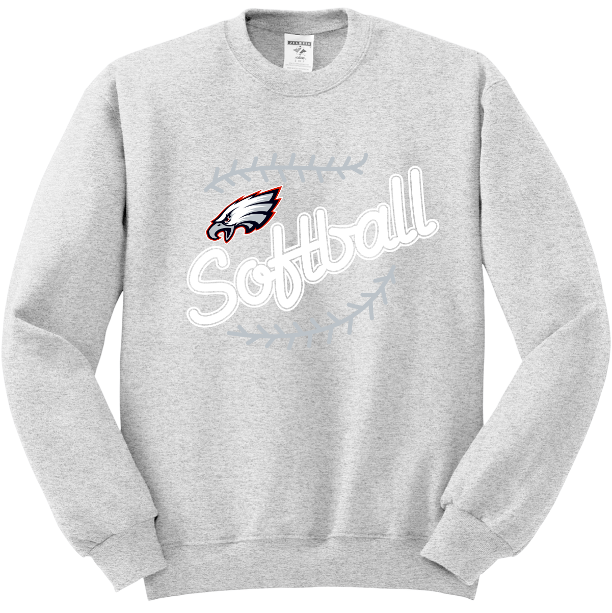Fremont Eagles Softball Crewneck Sweatshirt 562M32