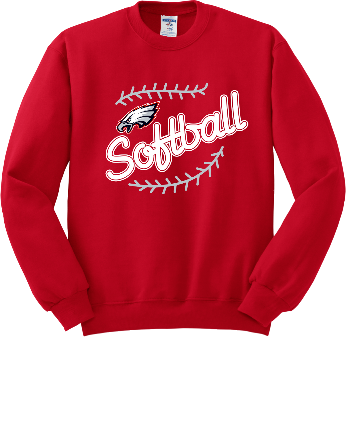 Fremont Eagles Softball Crewneck Sweatshirt 562M32