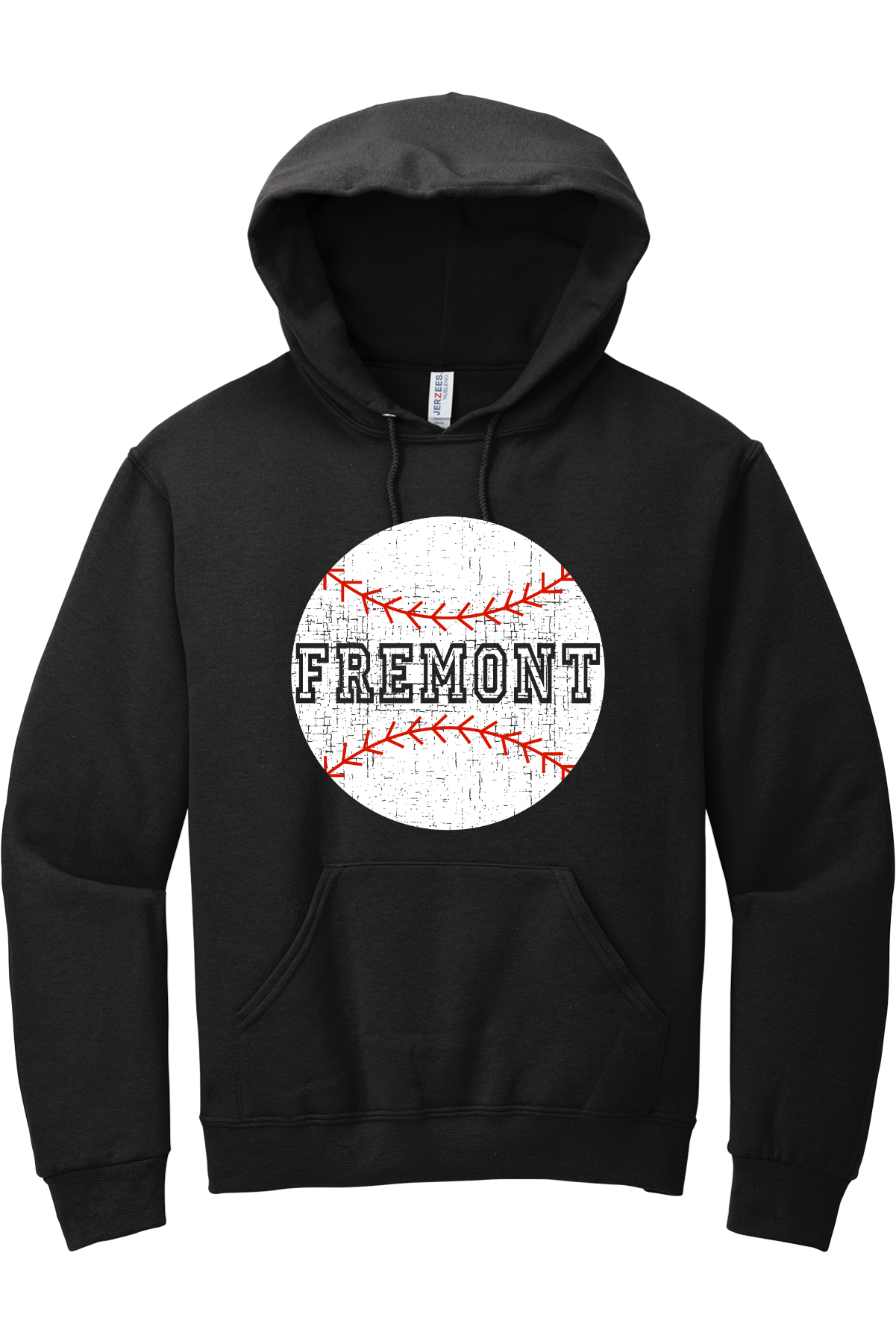 Fremont Eagles Baseball Hooded Sweatshirt 996M31