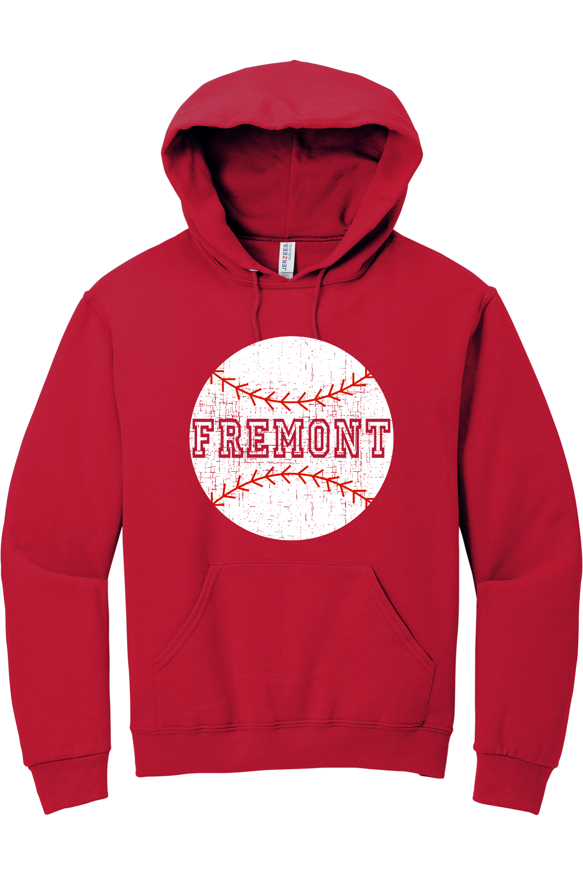 Fremont Eagles Baseball Hooded Sweatshirt 996M31