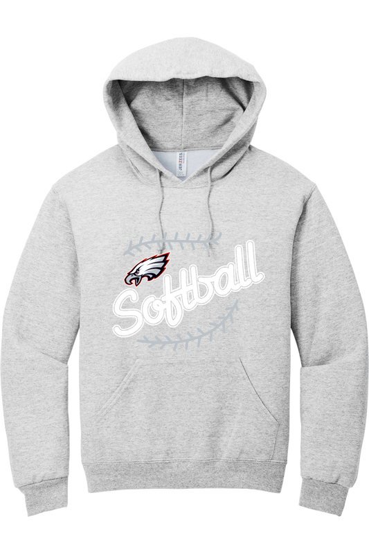 Fremont Eagles Softball Hooded Sweatshirt 996M32